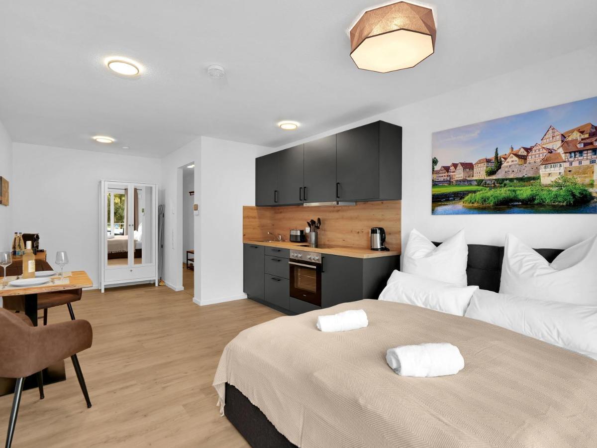 Inhome Studio Apartment - Kueche - Parken - Tv Σβέμπις Χαλ Εξωτερικό φωτογραφία