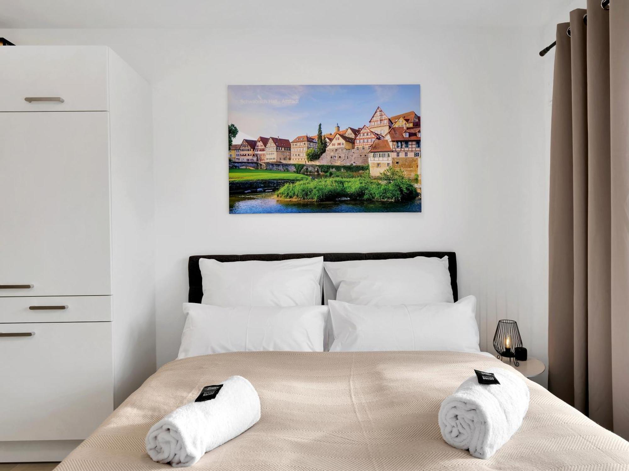 Inhome Studio Apartment - Kueche - Parken - Tv Σβέμπις Χαλ Εξωτερικό φωτογραφία